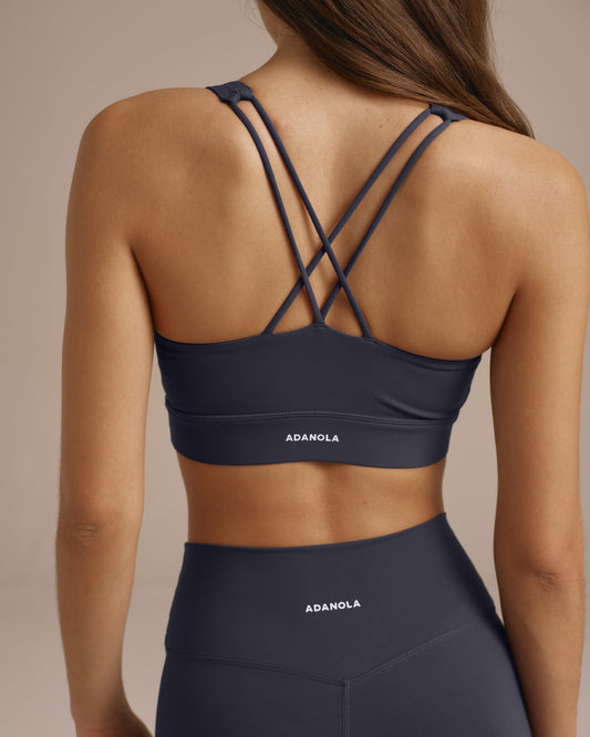 Ultimate Cross Back Bra - Midnight Blue