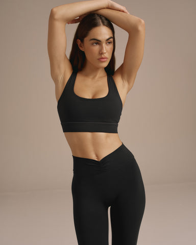 Ultimate Cross Back Bra - Black