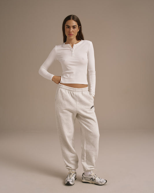 AS Sweatpants - Light Grey Melange
