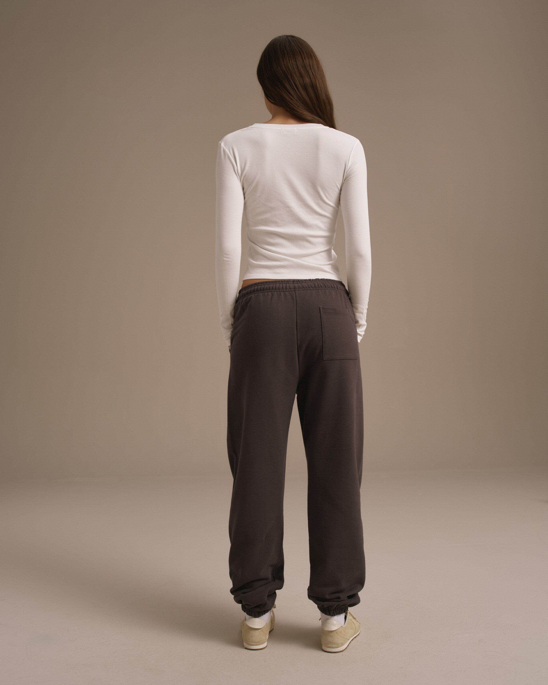 AS Sweatpants - Washed Coffee Bean