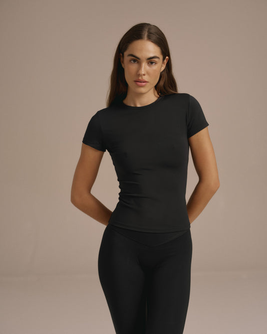 Ultimate Short Sleeve Top - Black