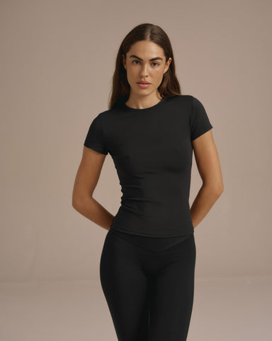 Ultimate Short Sleeve Top - Black