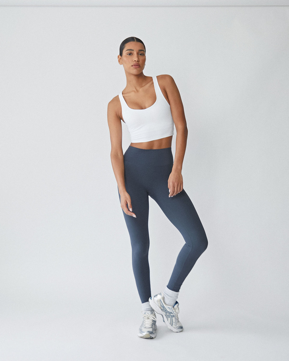 Fitness bottom Legging Atlanta Termo Azul Moonlight - Brand Alto Giro