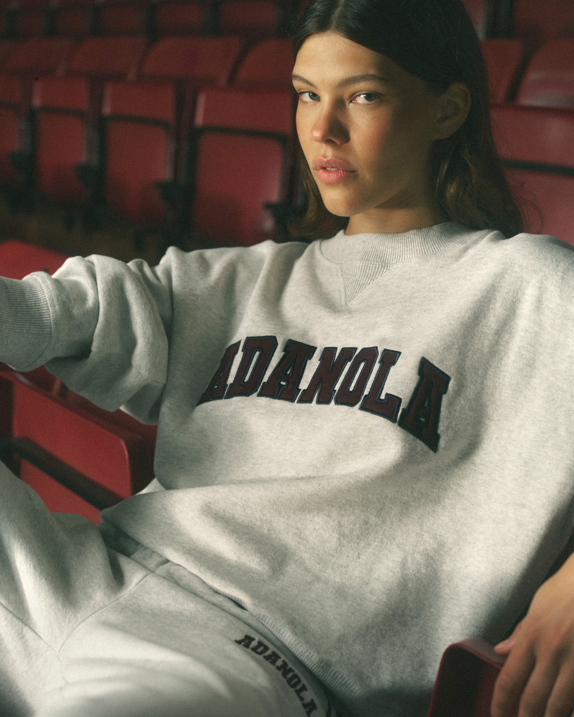 adanola スウェット　トップス　グレー　XS the ones you've been waiting for… • newness launching 12.3 🍨