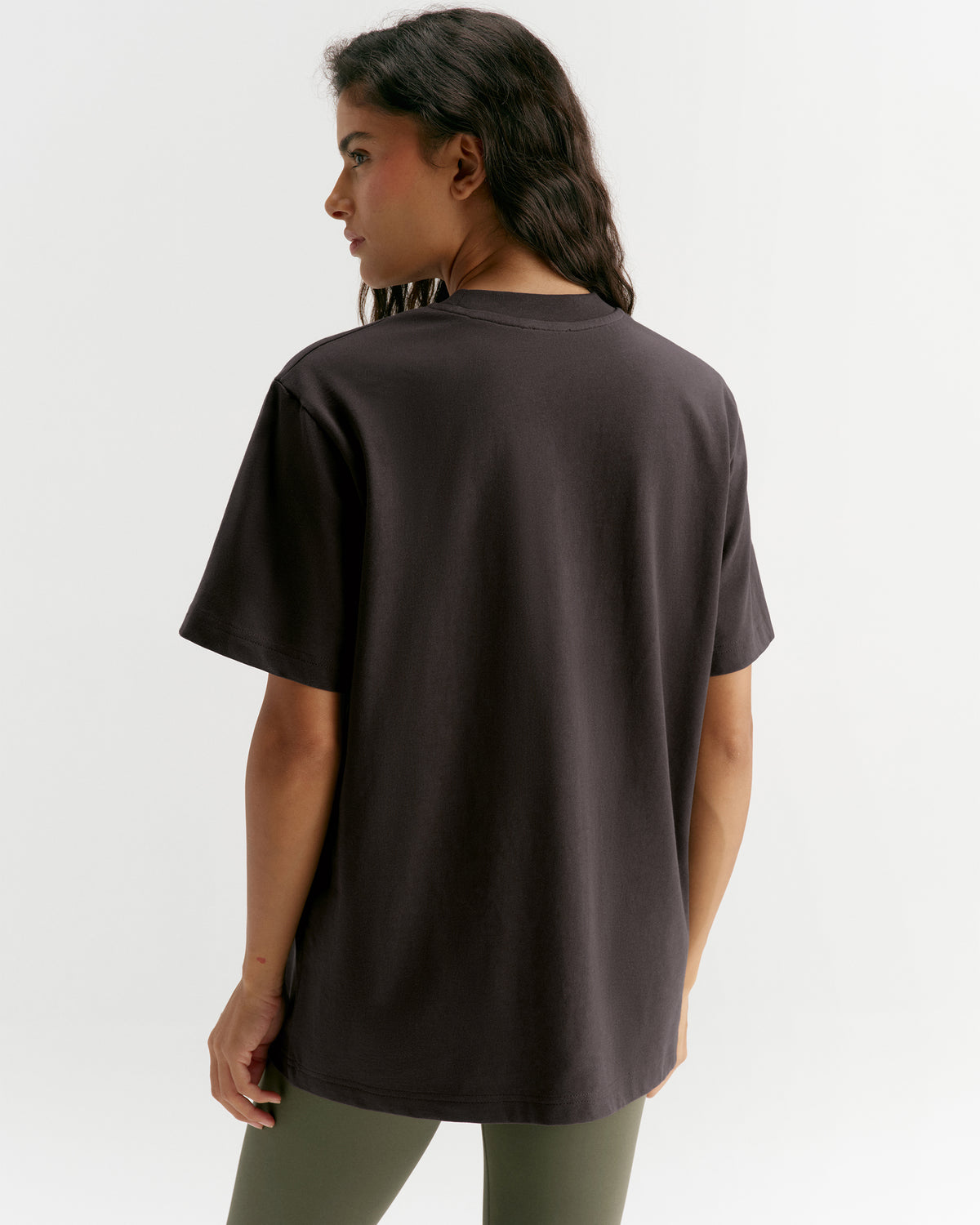 Oversized T-shirt - Coffee Bean