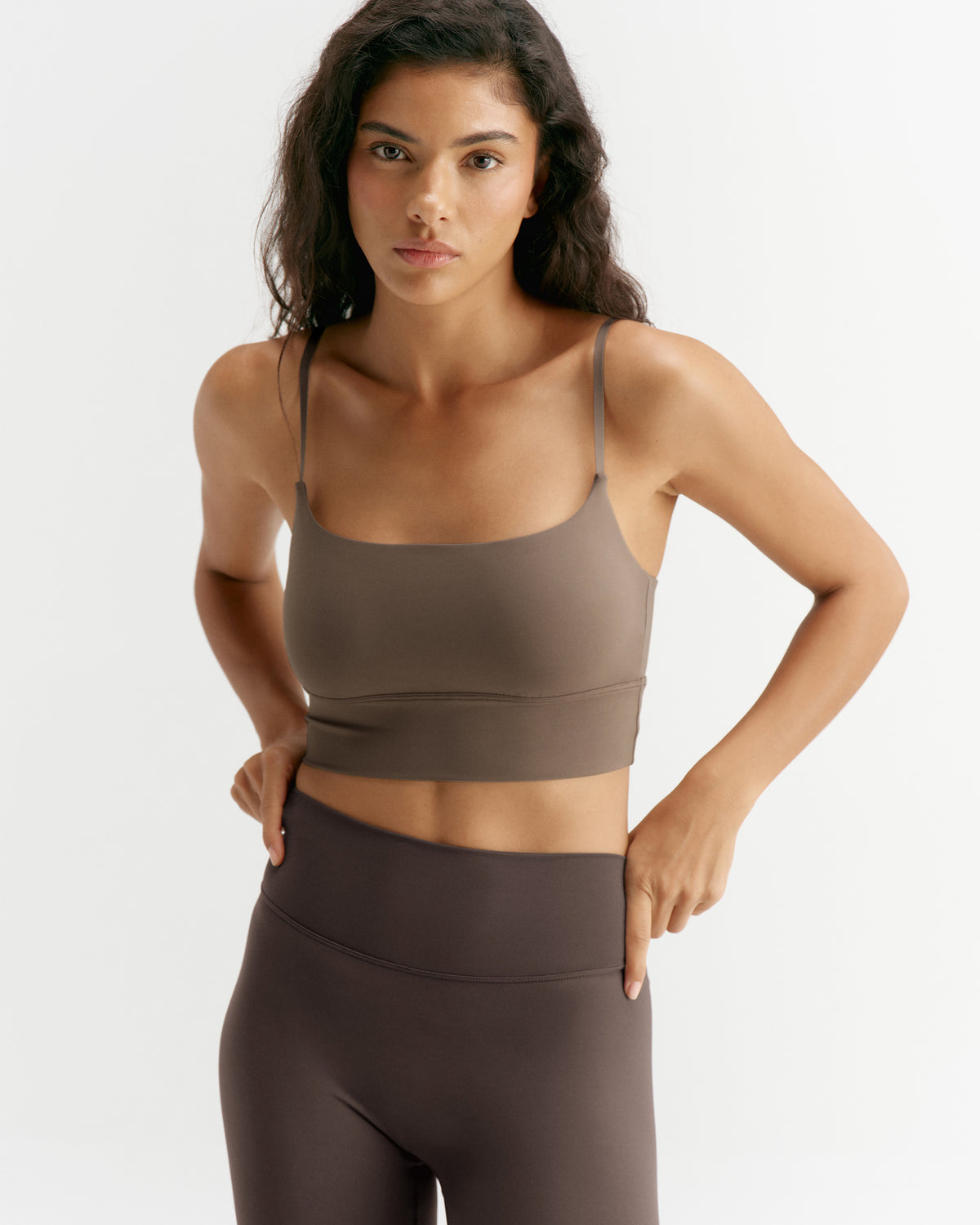 Ultimate Tank Bra - Dusty Brown