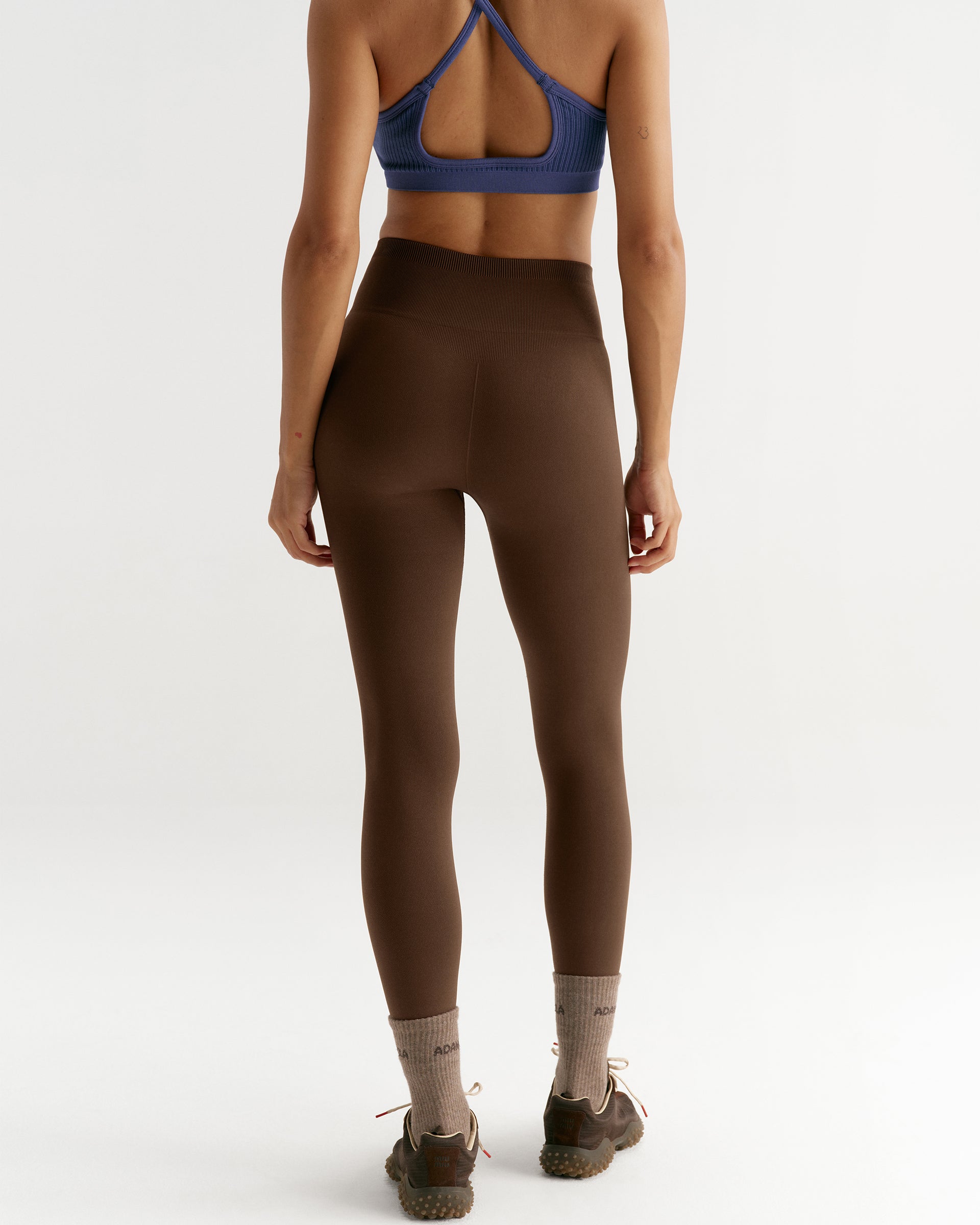 Women's Seamless Cross Back Tank - Thyme Green | Adanola – Adanola