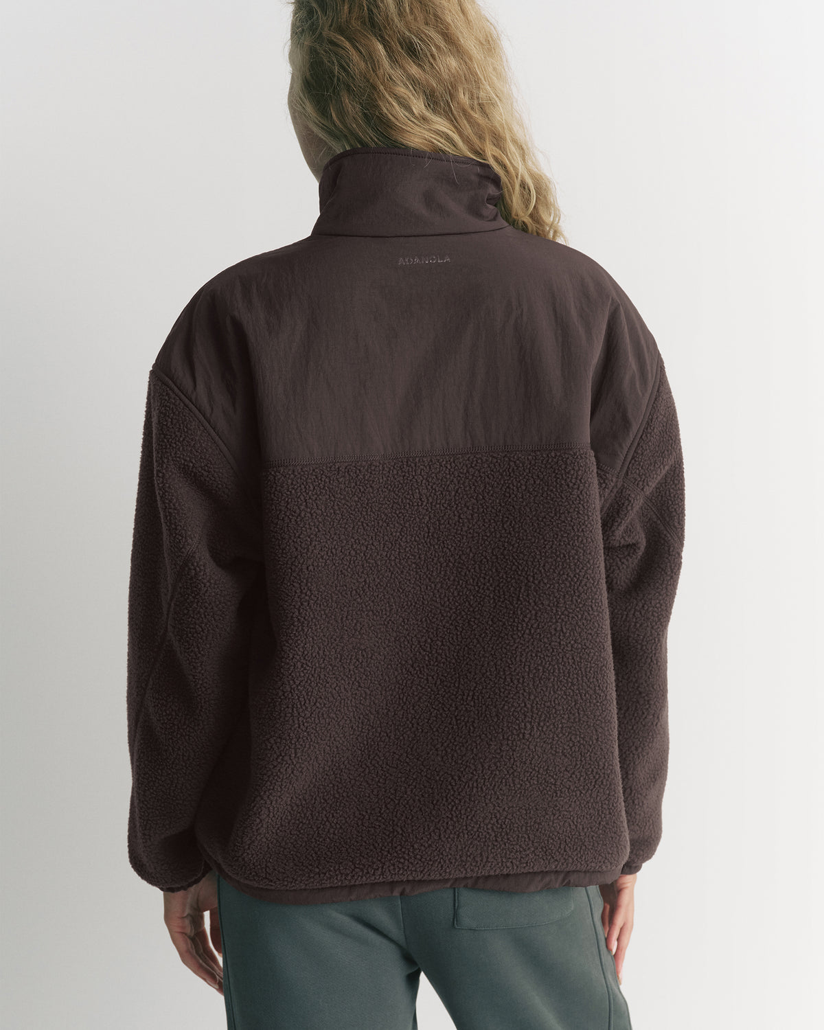 Reversible Fleece - Coffee Bean