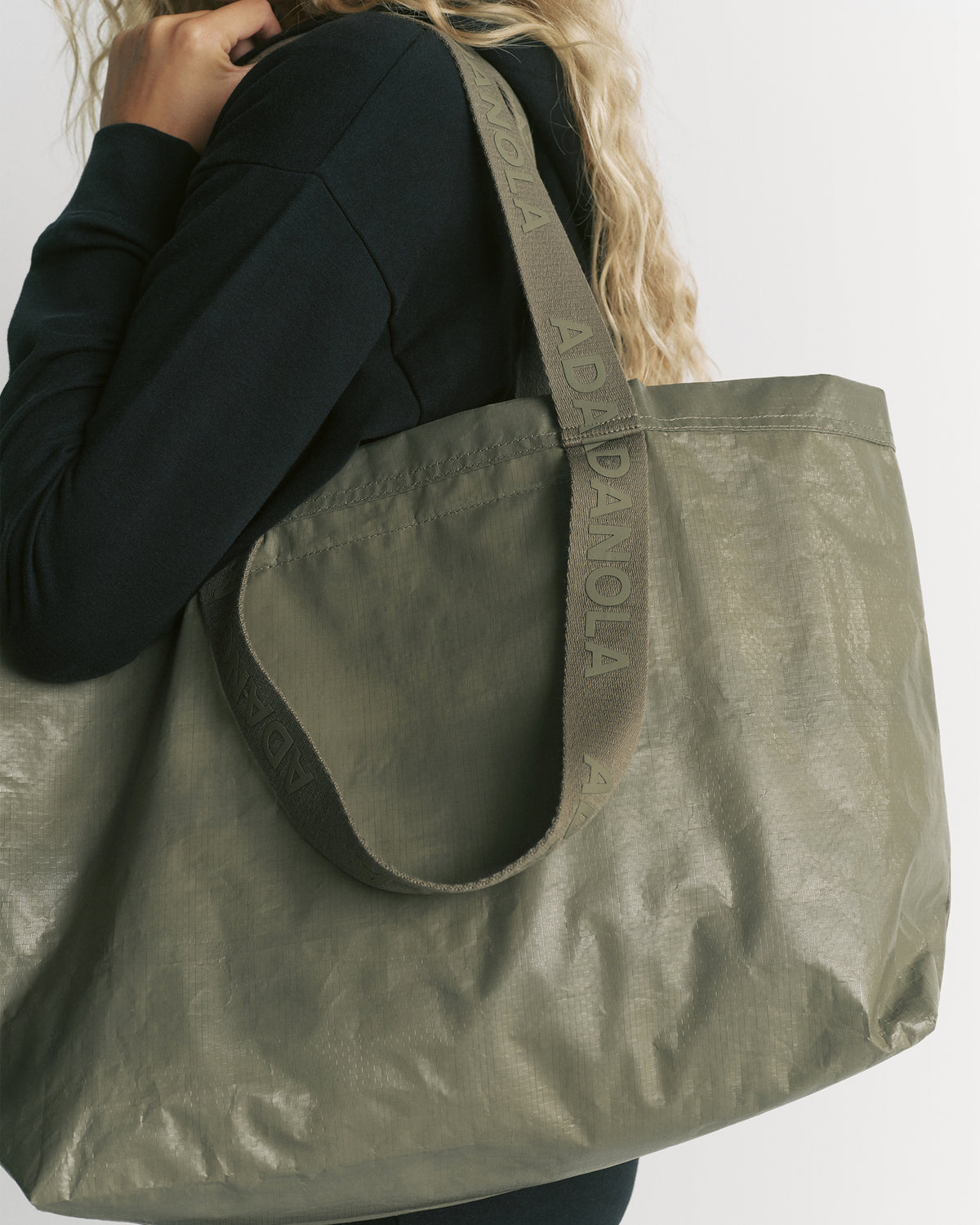 Ripstop Shopper Bag - Dusty Olive