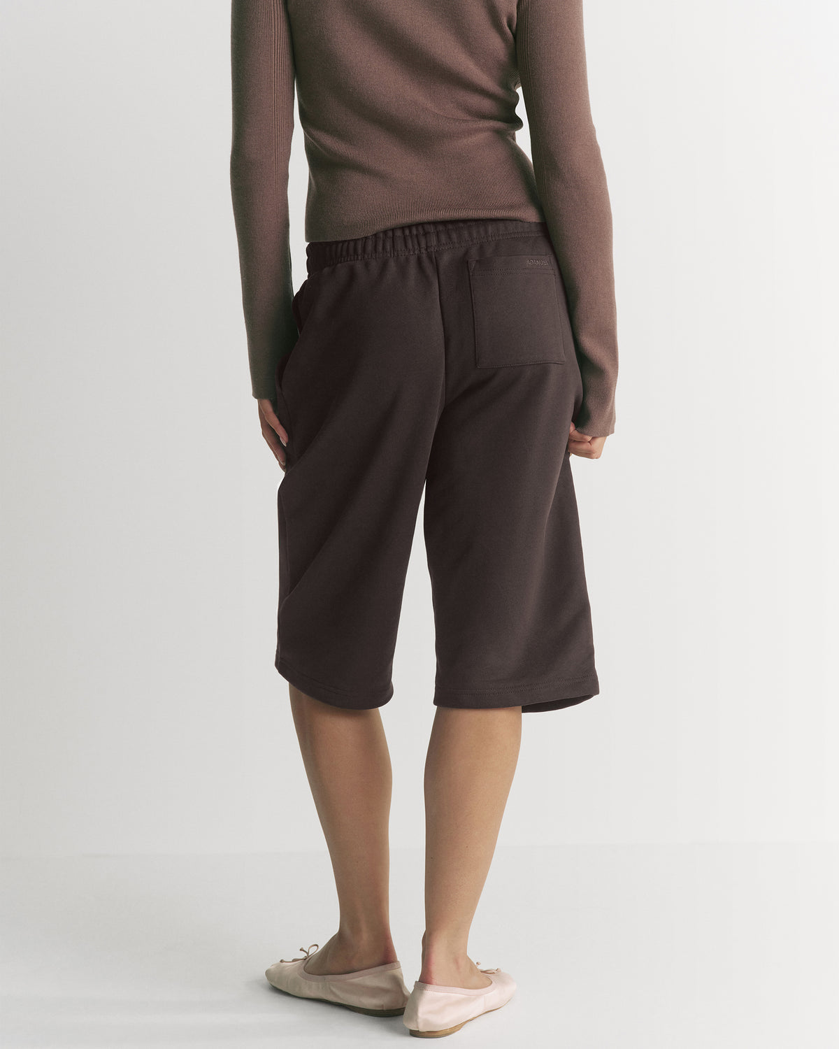 Bermuda Sweat Shorts - Coffee Bean
