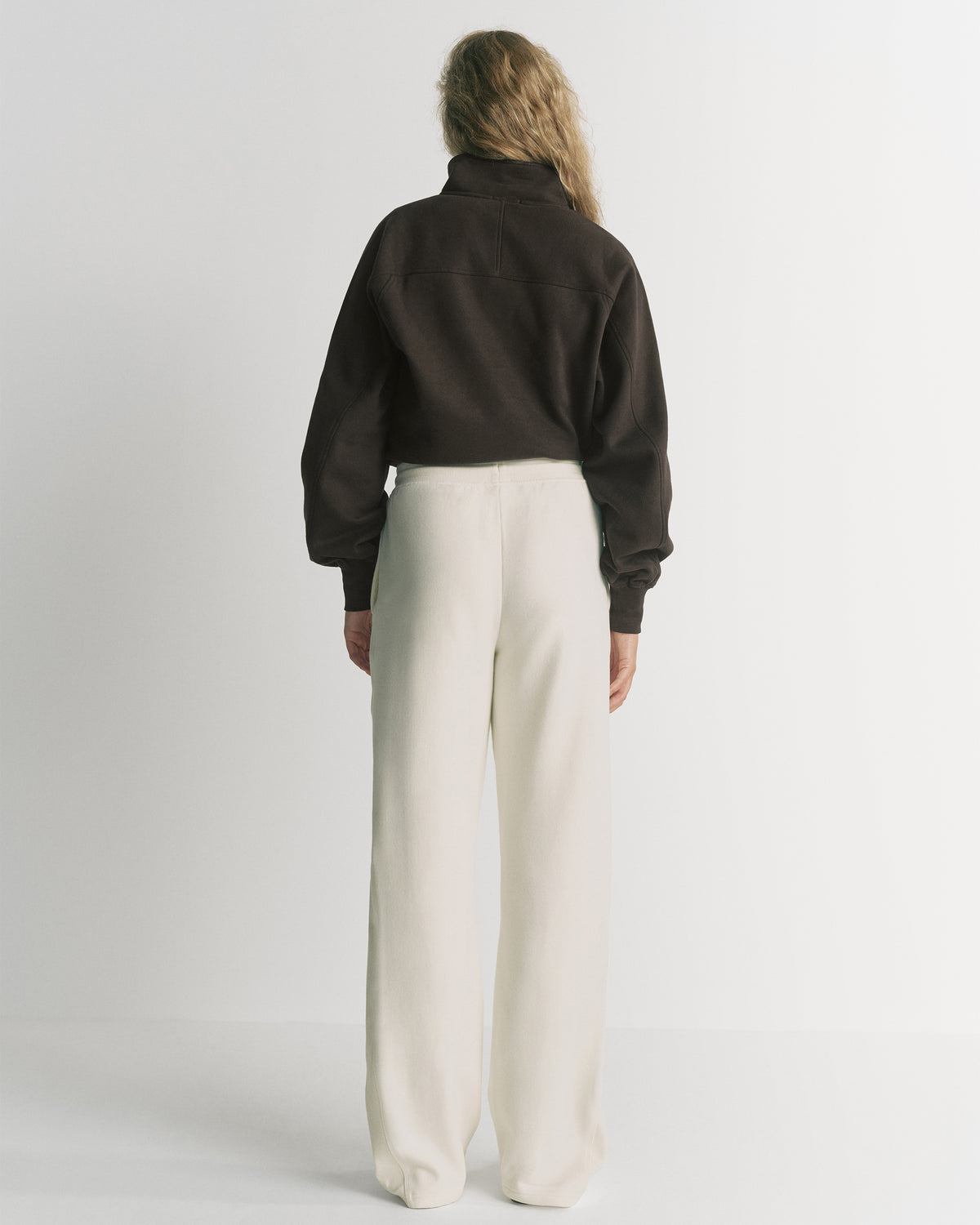 Studio Straight Leg Sweatpants - Marshmallow White