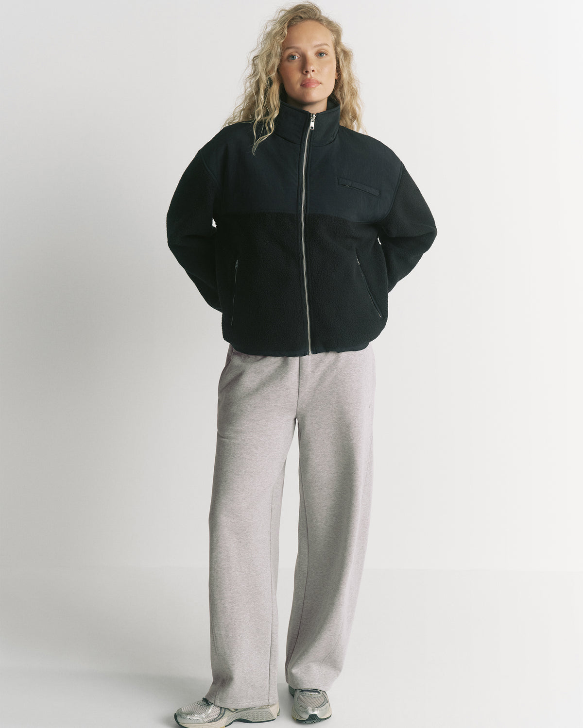 Reversible Fleece - Black
