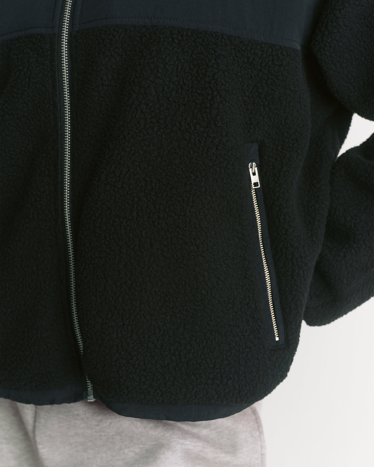 Reversible Fleece - Black