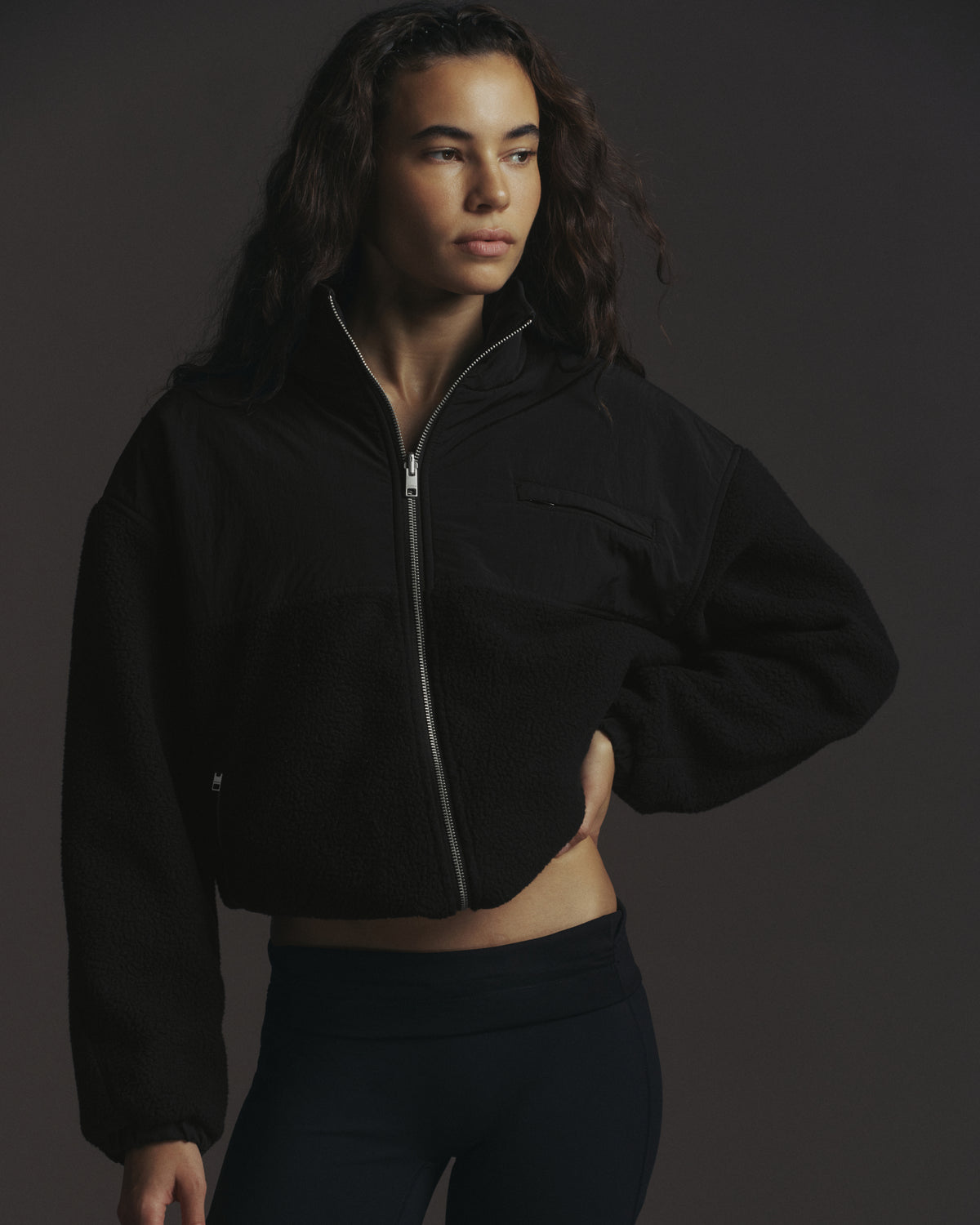 Reversible Fleece - Black