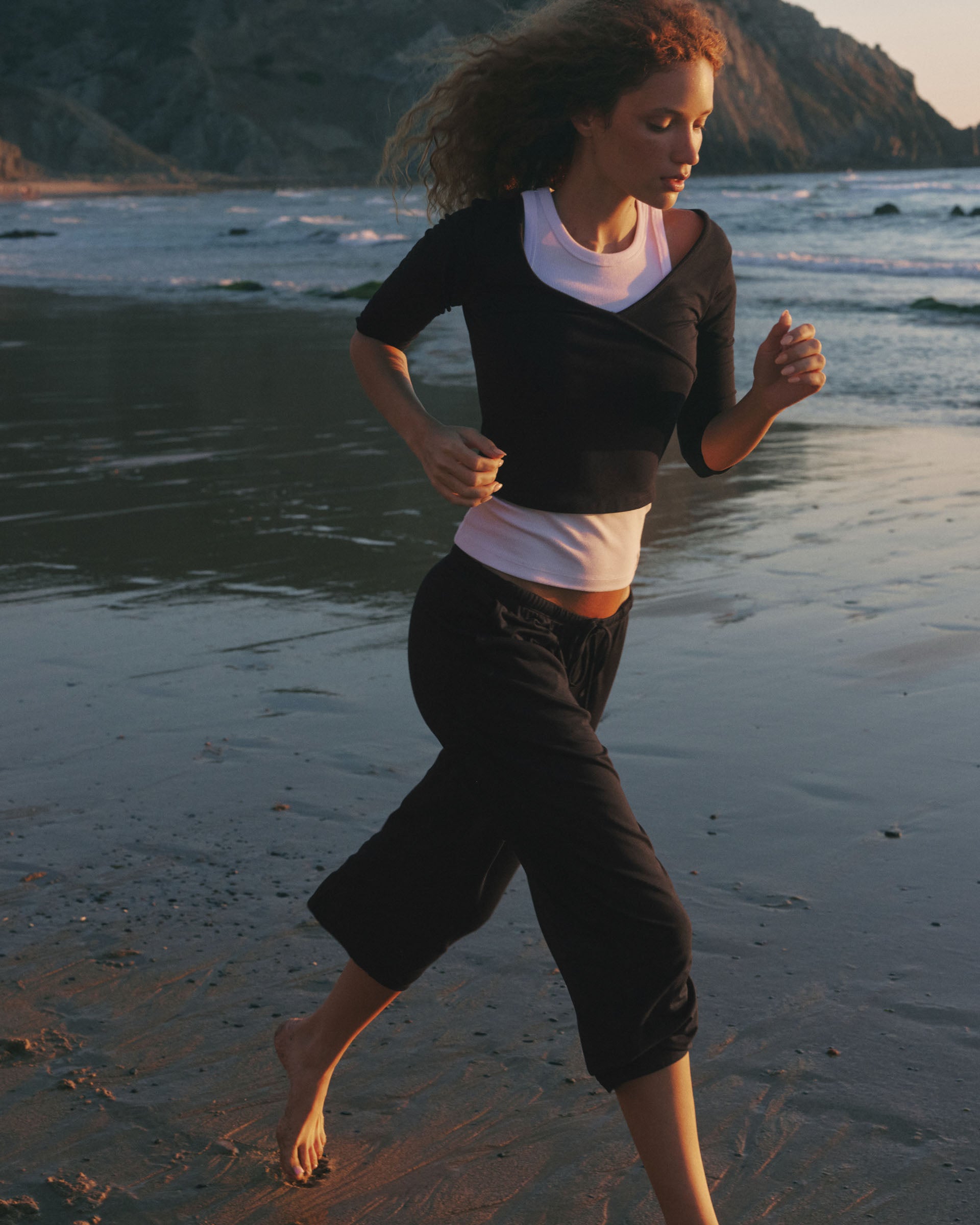Modal Soft Lounge Trousers - Black