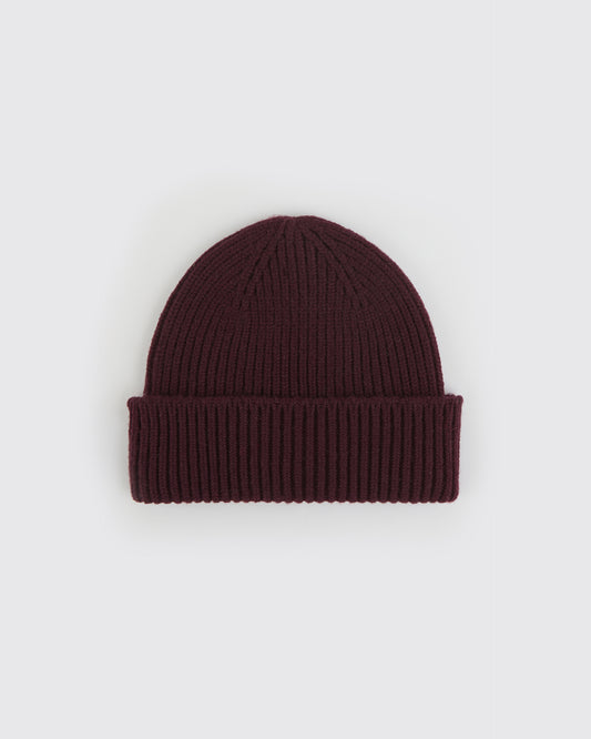 Mini Beanie - Dark Cherry