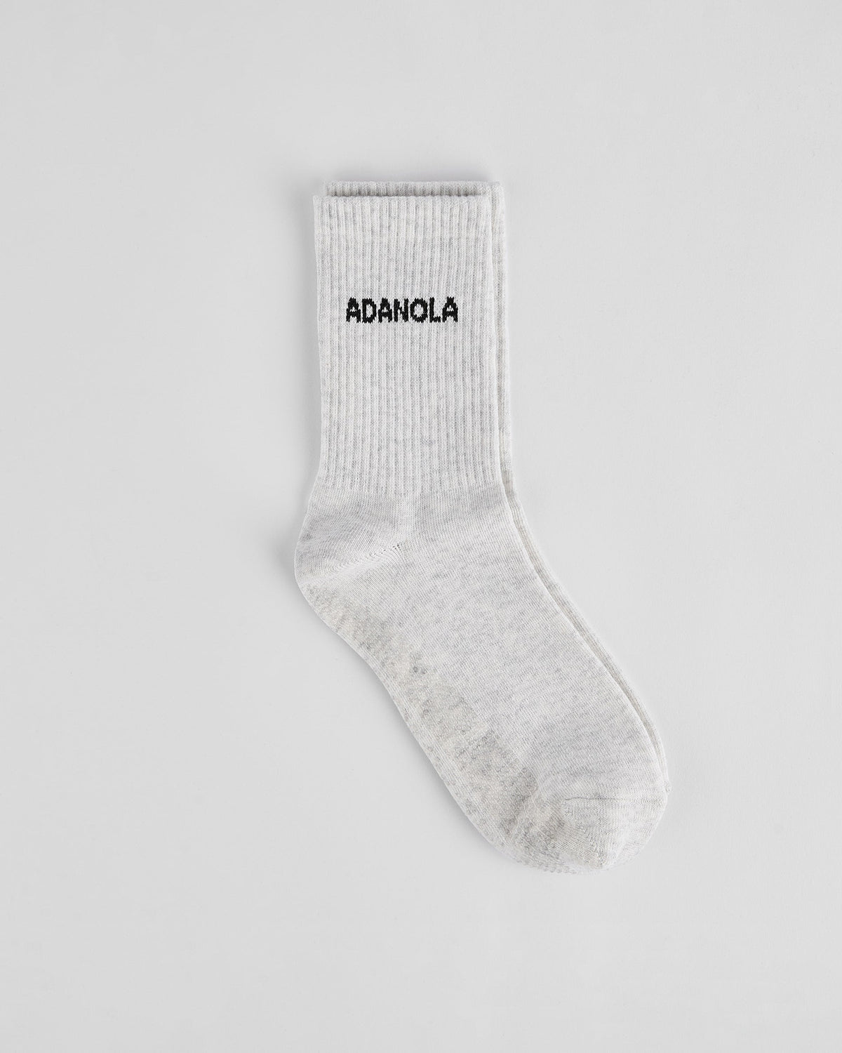 Pilates Grip Socks Light Grey Melange