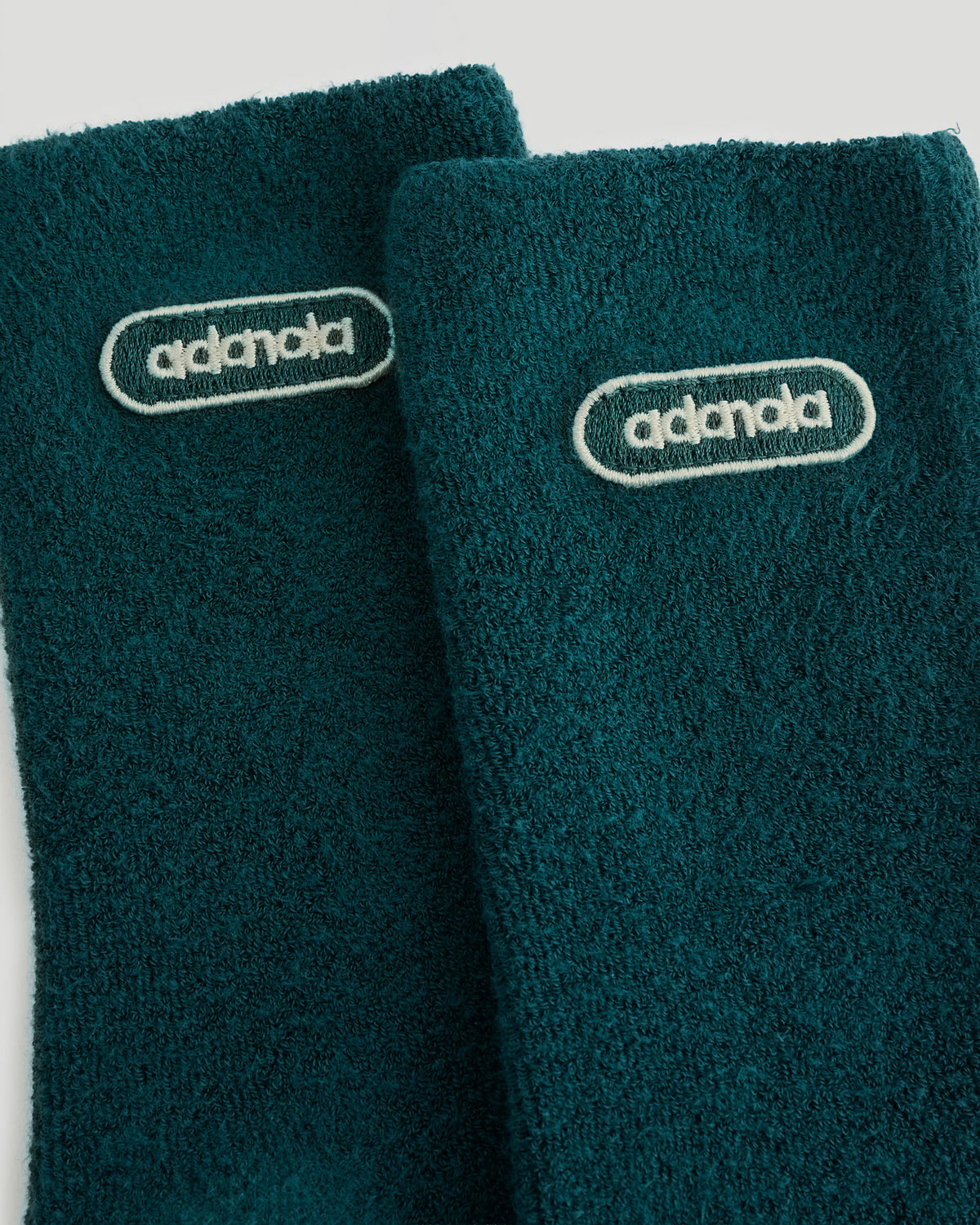Loop Back Socks - Ivy Green