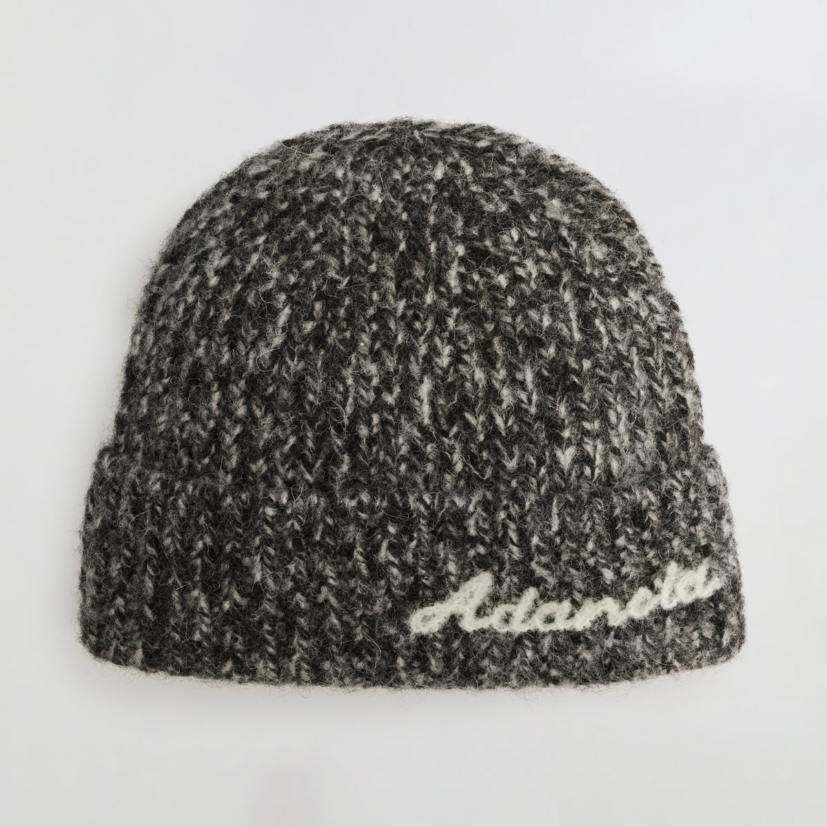 Knit Marl Beanie - Coffee Bean