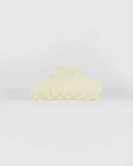 Large Claw Clip - Marshmallow White