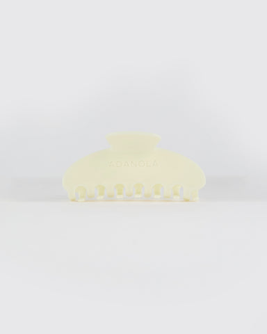 Large Claw Clip - Marshmallow White