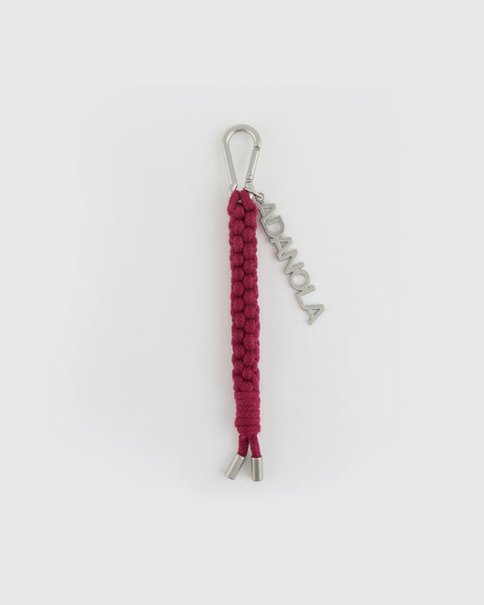 Adanola Rope Keyring - Berry Red
