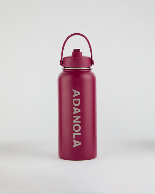 Adanola Water Bottle 950ml - Berry Red