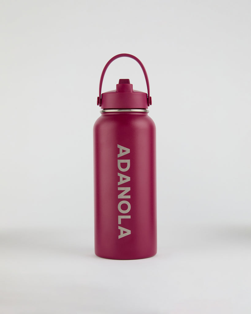 Adanola Water Bottle 950ml - Berry Red