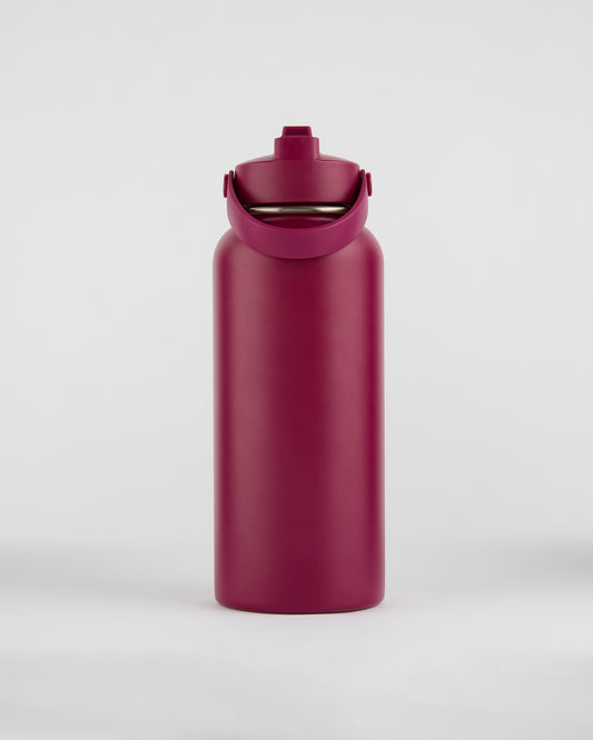 Adanola Water Bottle 950ml - Berry Red