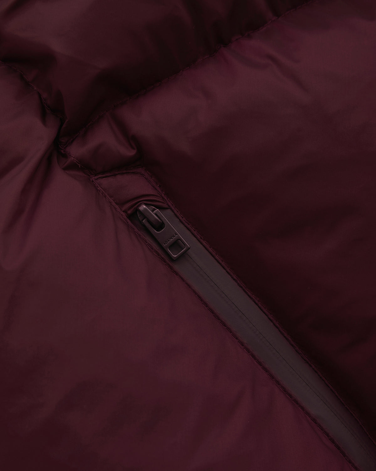 Diamond Down Puffer Jacket - Damson