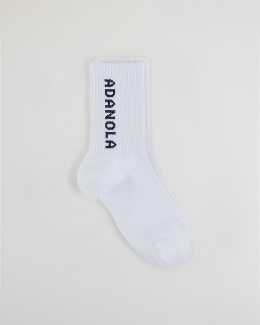 2 Pack Socks - Navy Blue/White