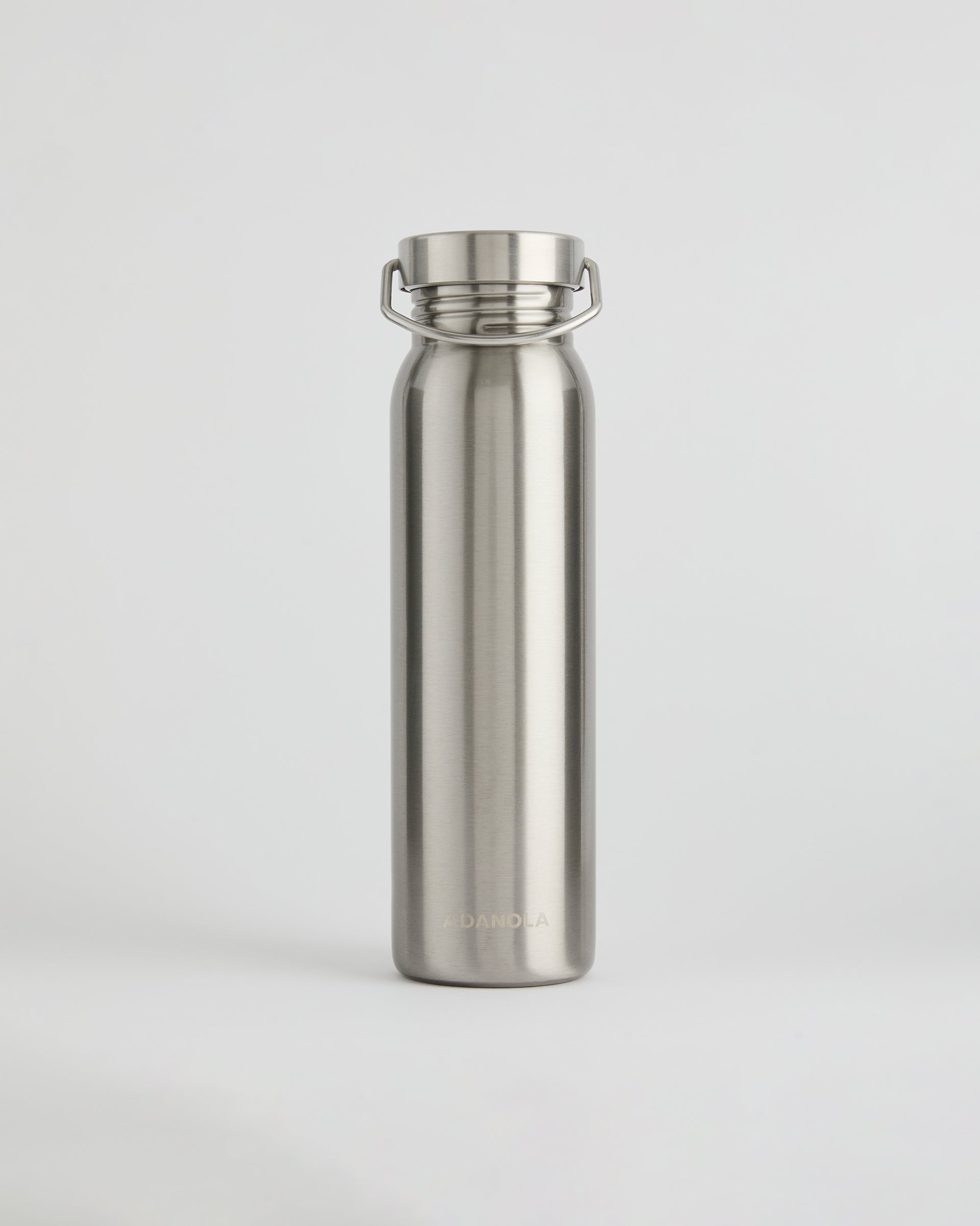 Stainless Steel 750ml Water Bottle - Silver
