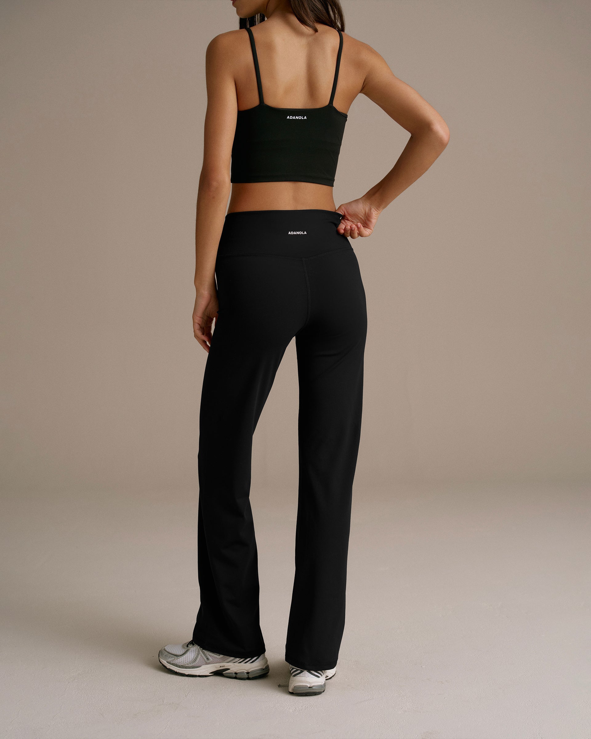 Wrap Over Yoga Pant - Black