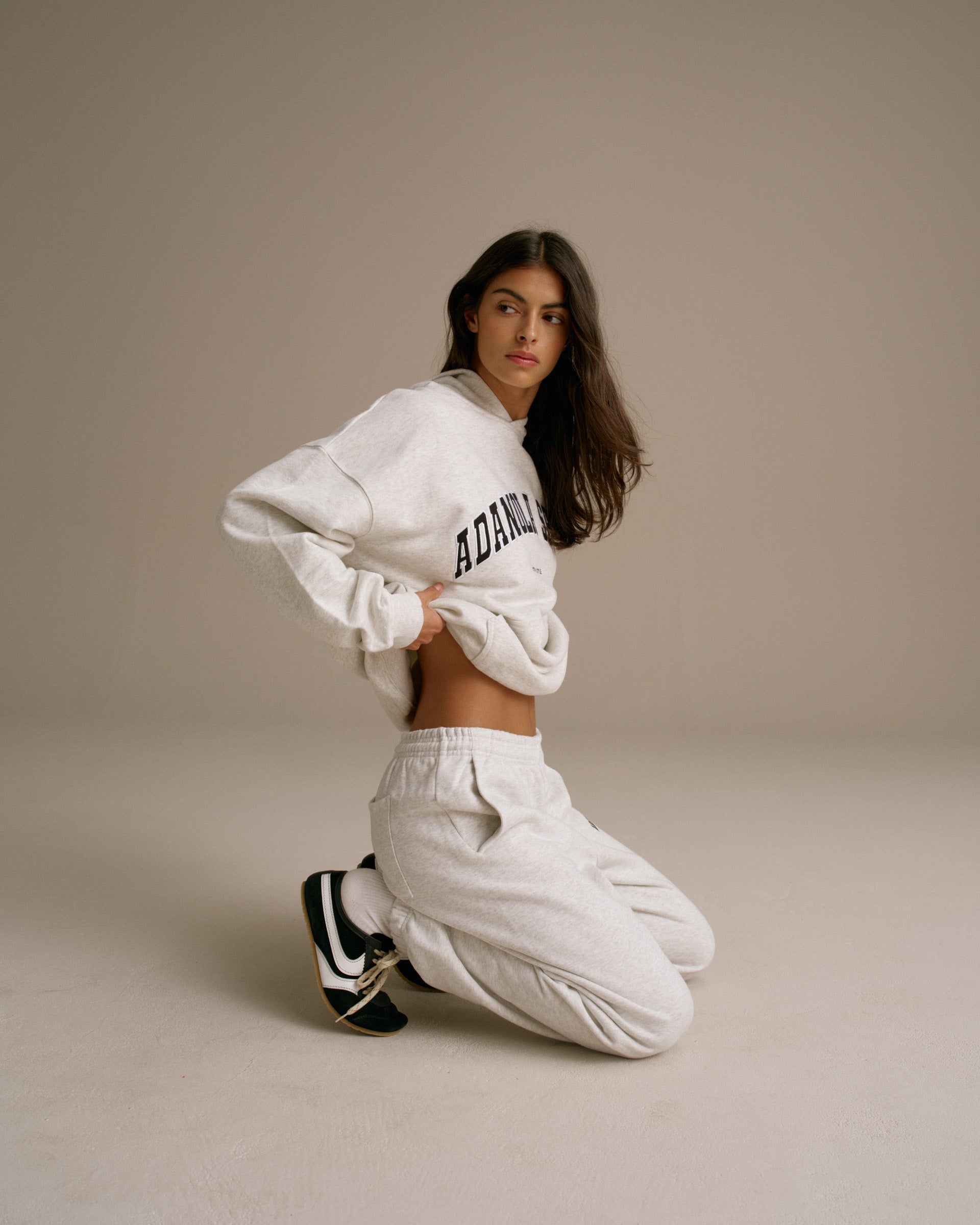 AS Sweatpants - Light Grey Melange