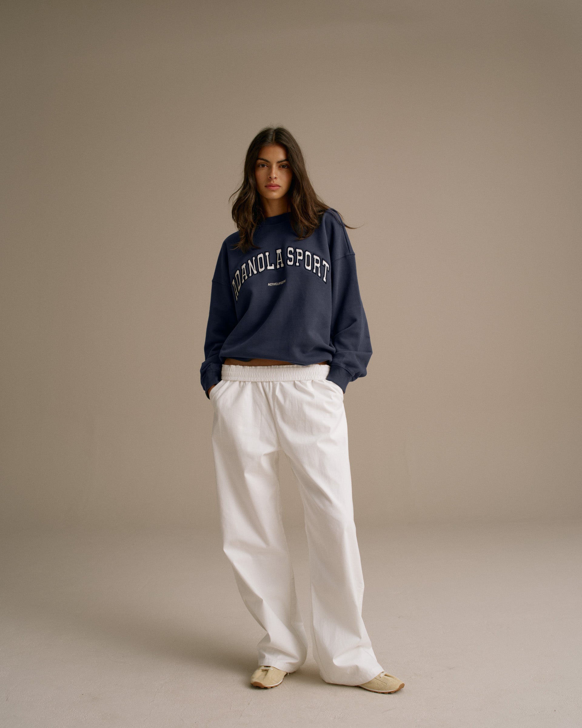 AS Oversized Sweatshirt - Midnight Blue