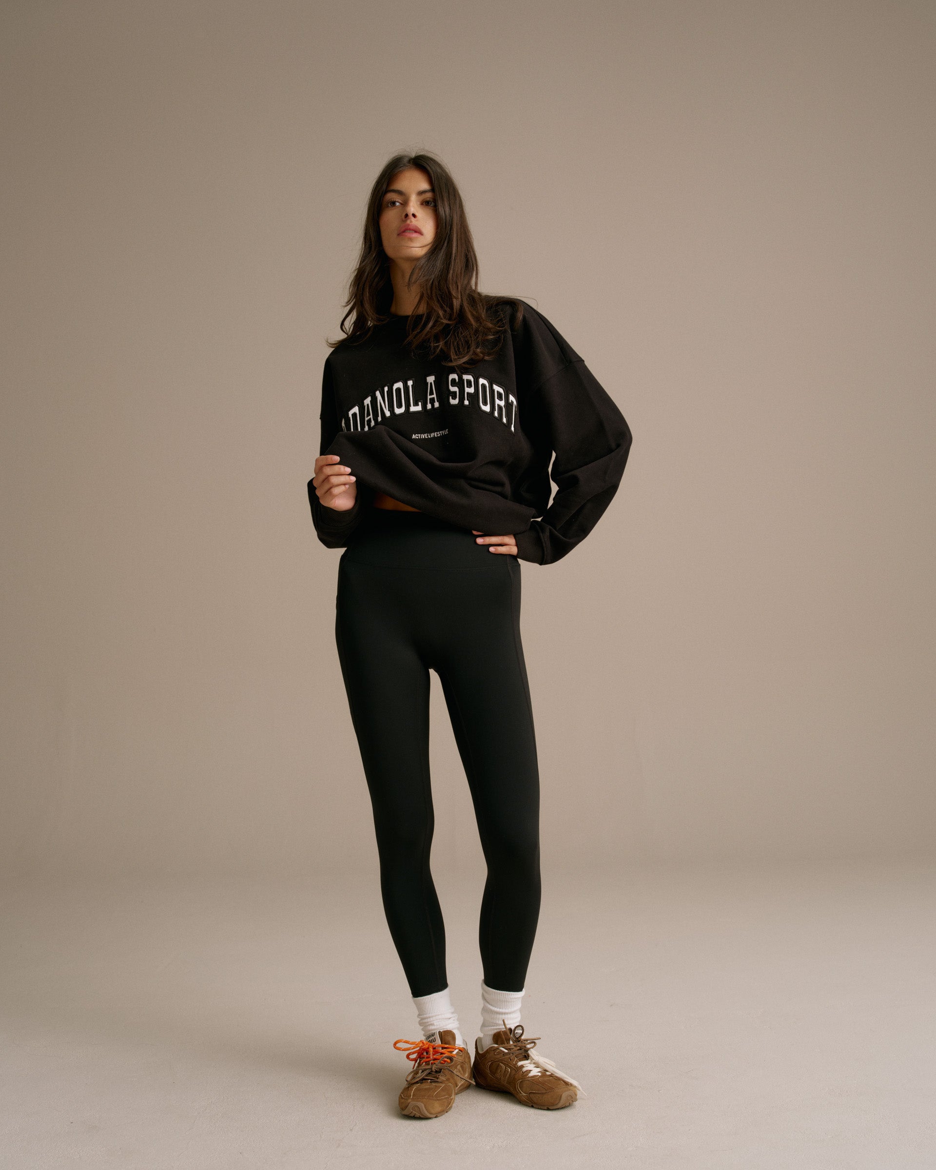 AS Oversized Sweatshirt - Black