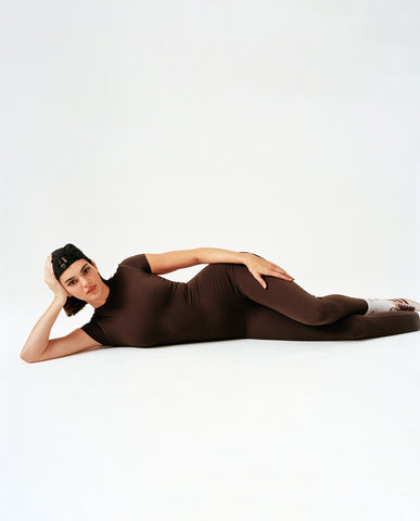 Ultimate Full Length Unitard - Coffee Bean