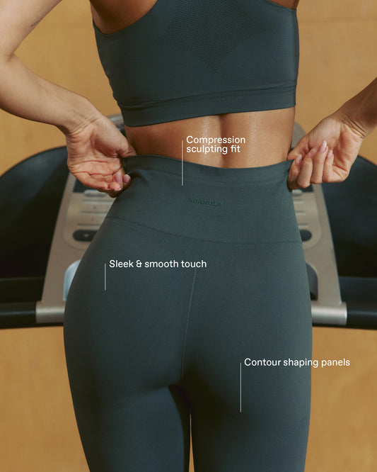 Impact Seamless Leggings - Sea Green