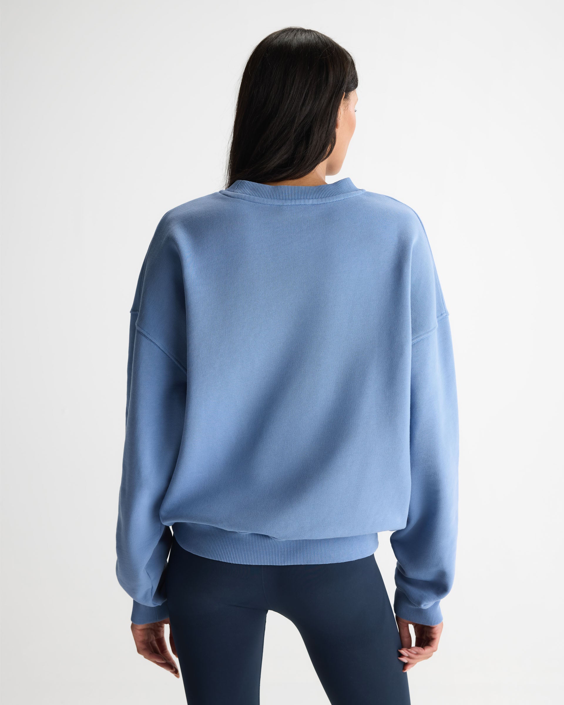 Women's Oversized Sweatshirt - Blossom Blue | Adanola – Adanola