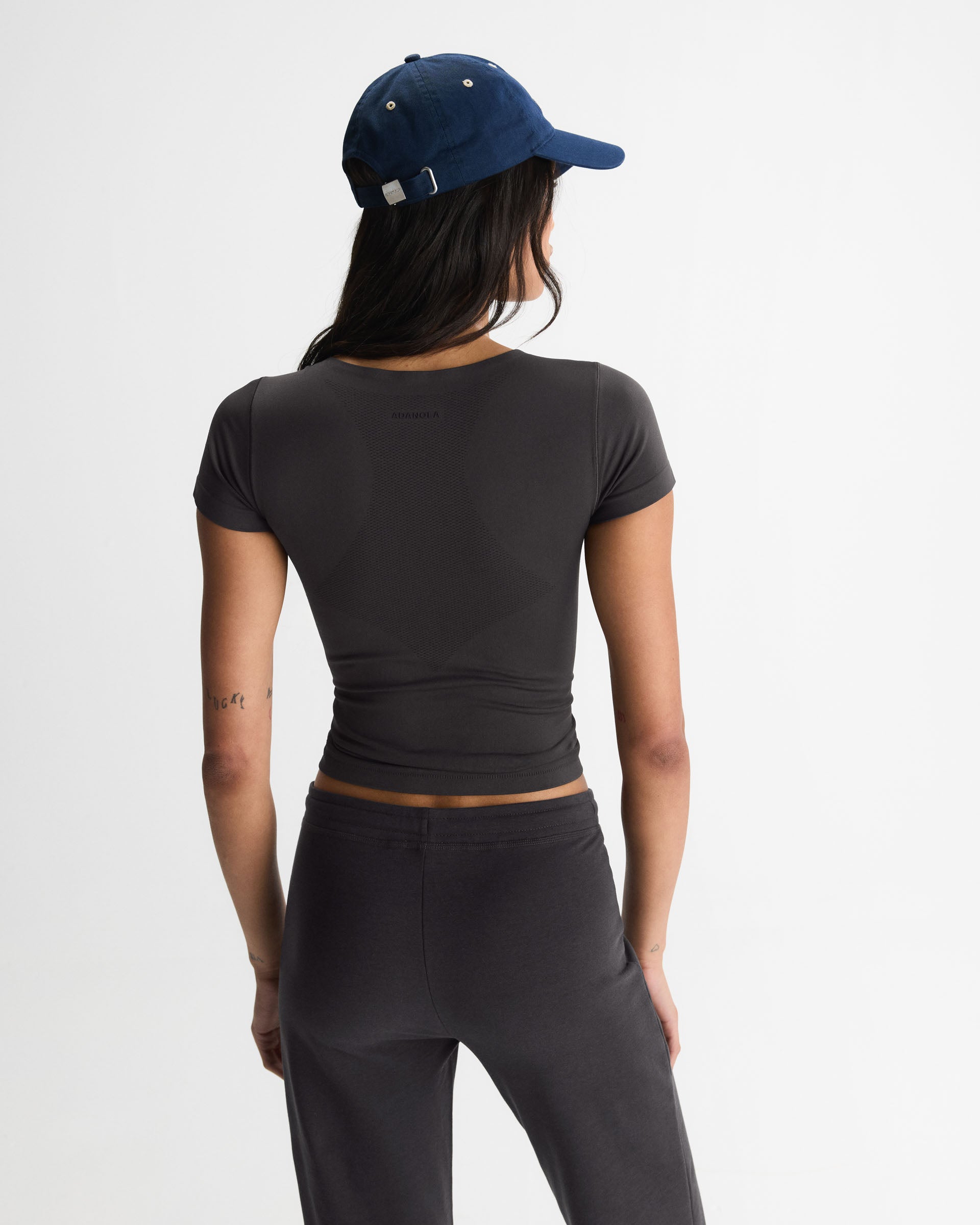 Signature Applique Cap - Navy Blue