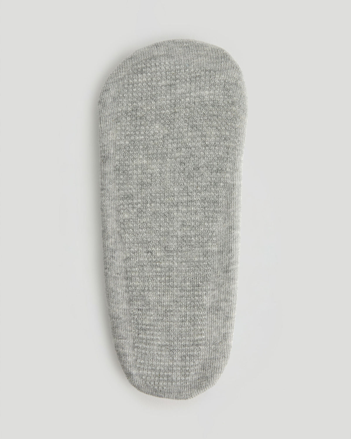 Pilates Grip Socks - Light Grey Melange