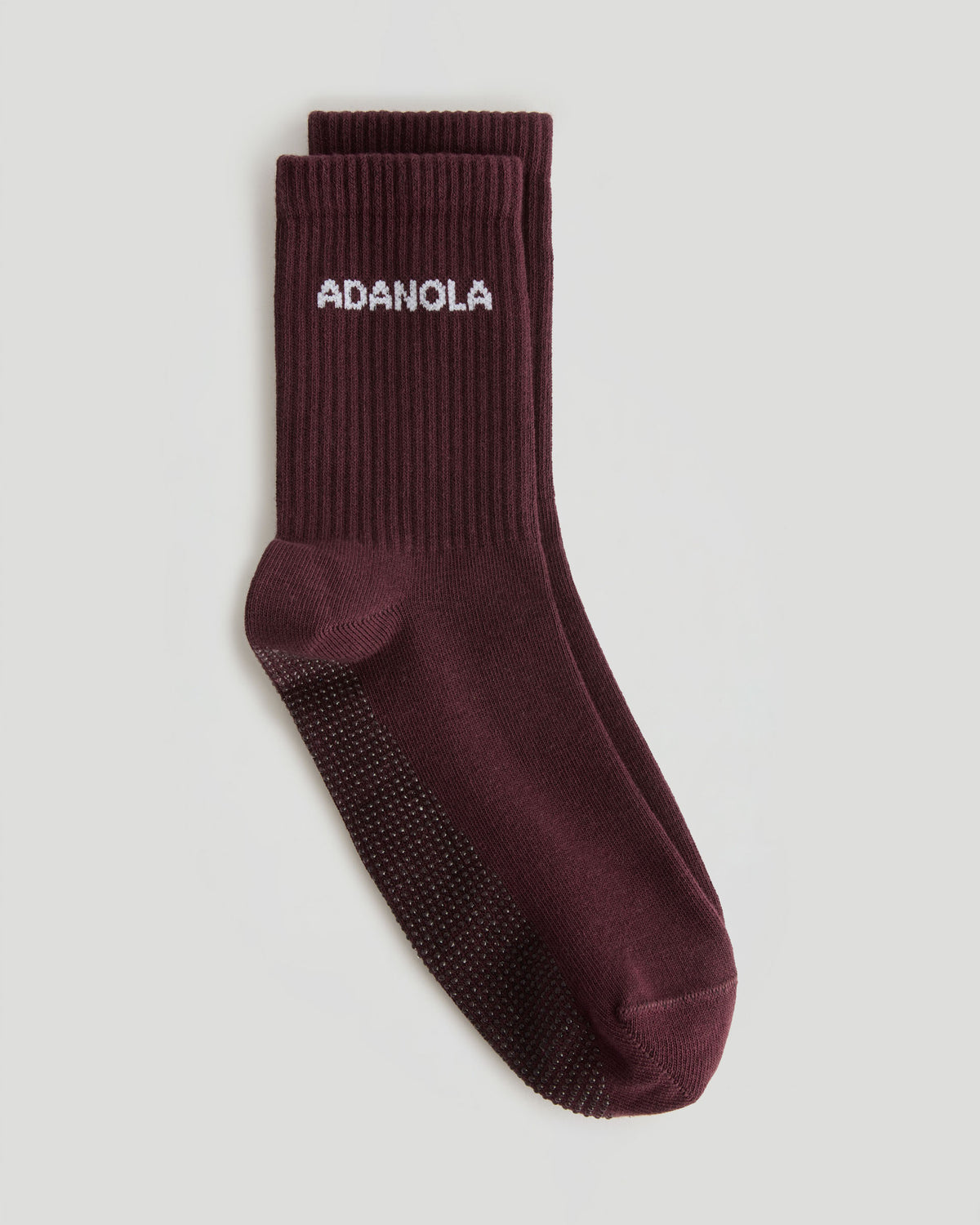 Pilates Grip Socks - Damson