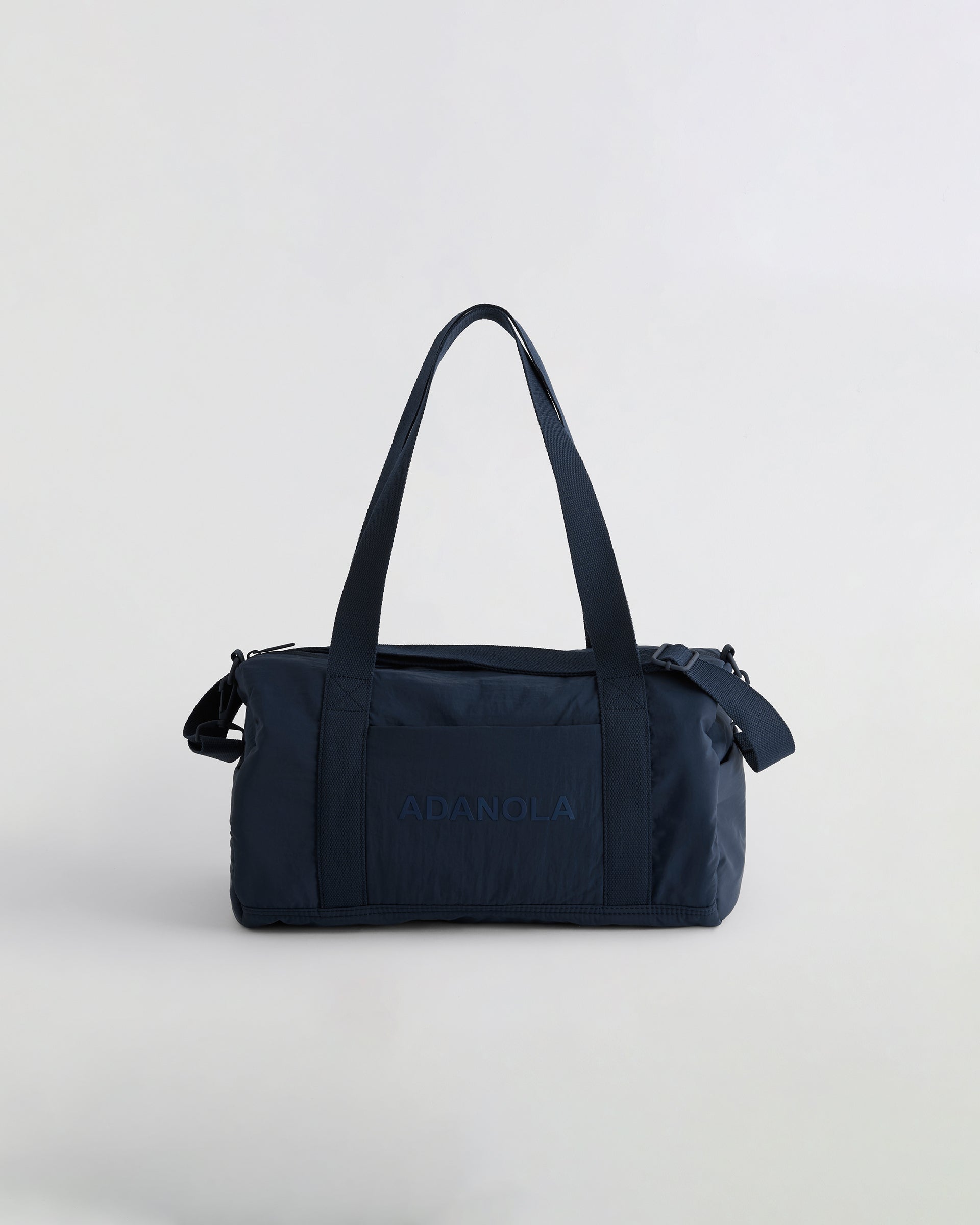 Nylon Duffle Bag - Navy Blue