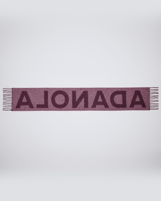 Knit Scarf - Dark Cherry