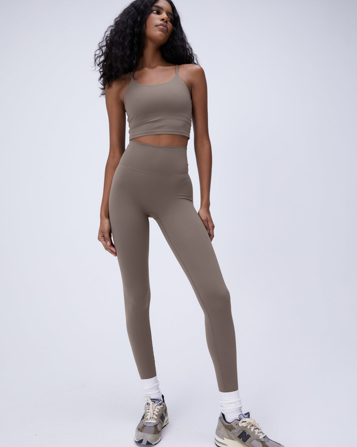 Long leggings Brown - Boutique Isla Mona