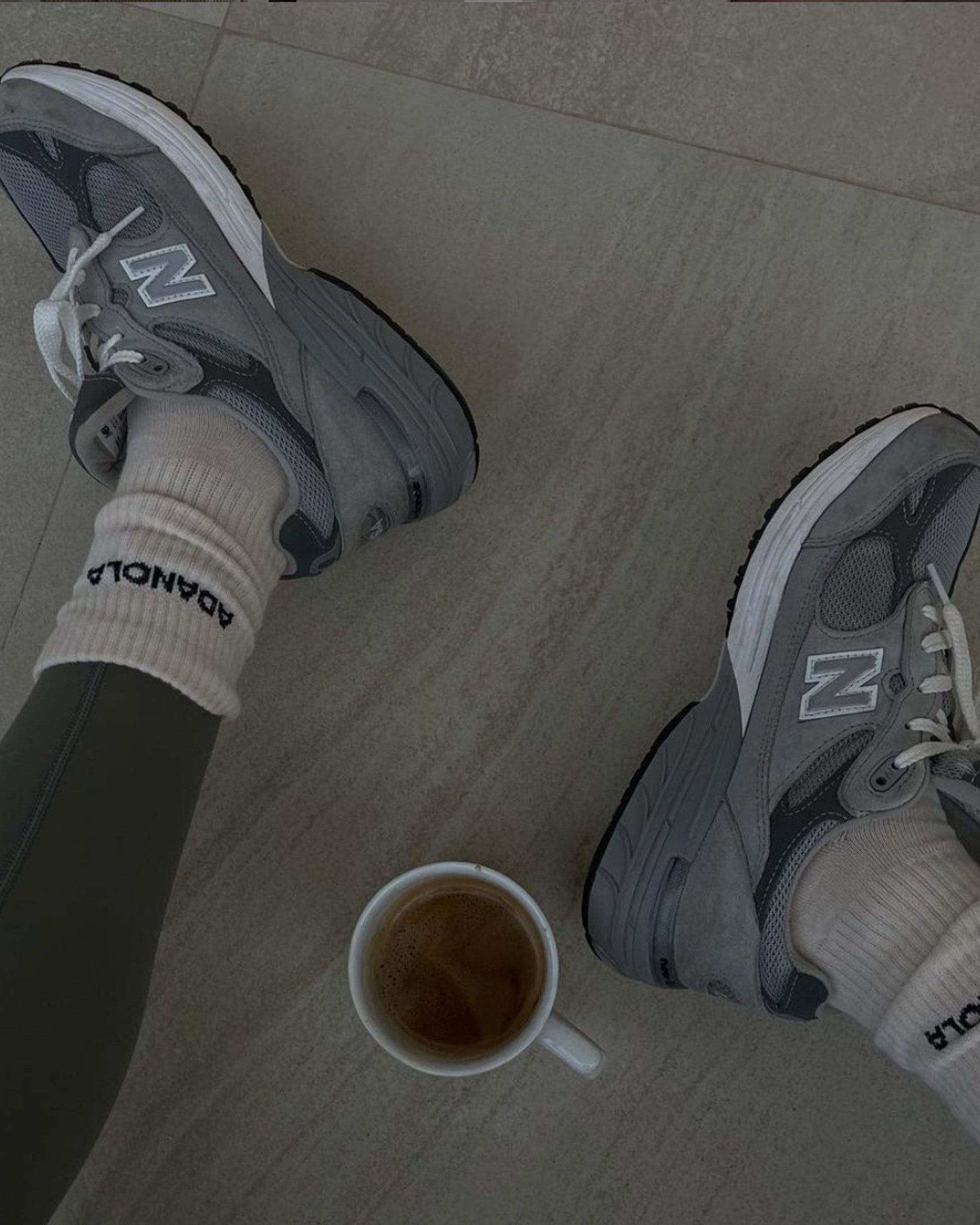 Socks - Cream - Socks - Adanola