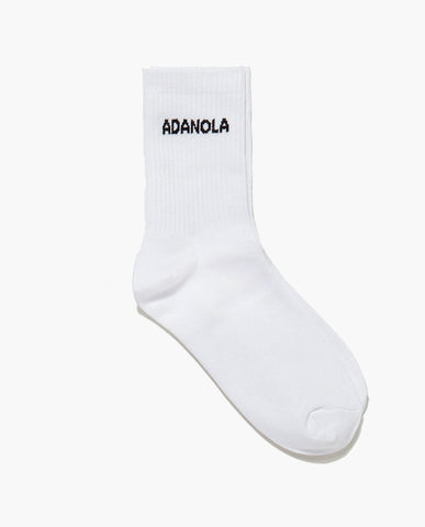 Socks - White - Socks - Adanola